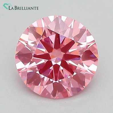 Round 5.05 Ct Fancy Intense Pink VVS1 by Labrilliante