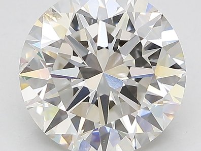 3.03 Carat SI1 Round Lab-Grown Diamond