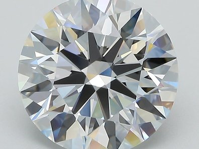 4.57 Carat VVS1 Round Lab-Grown Diamond