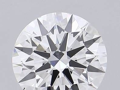 6.04 Carat VS2 Round Lab-Grown Diamond