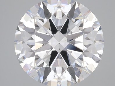 3.53 Carat SI1 Round Lab-Grown Diamond