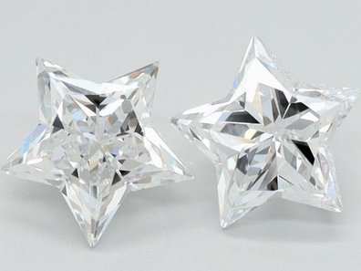 Star cut diamonds