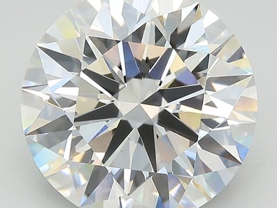 5.53 Carat VS1 Round Lab-Grown Diamond