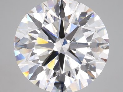7.63 Carat VS2 Round Lab-Grown Diamond