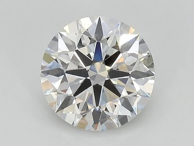 2.42 Carat SI1 Round Lab-Grown Diamond
