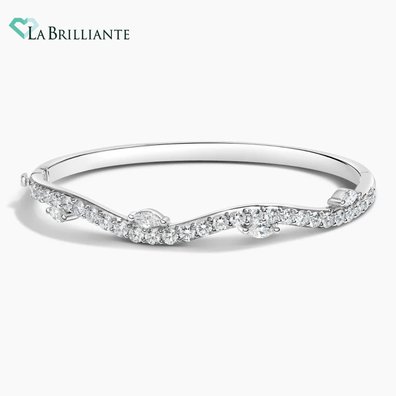 Luxe Willow Lab Diamond Bangle Bracelet (2 1/3 ct. tw.)
