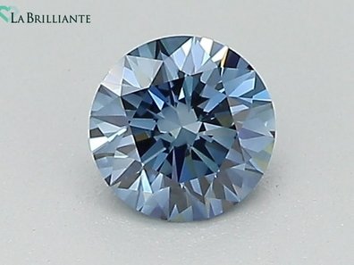 Round 2.24 Ct. Fancy Deep Blue VS1 Lab-Grown Diamond