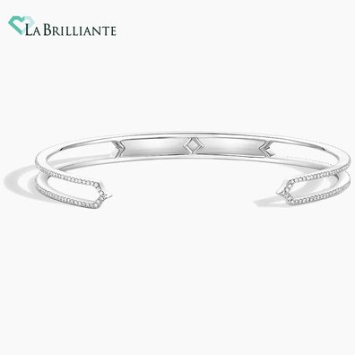 Lab Diamond Cuff Bracelet (2/3 ct. tw.)
