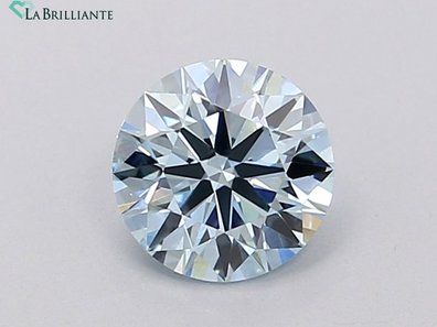 Round 1.60 Ct. Fancy Intense Blue VS1 Lab-Grown Diamond