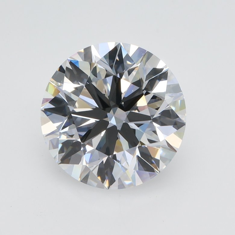 3.02 ct. D/VVS2 Round Lab Grown Diamond