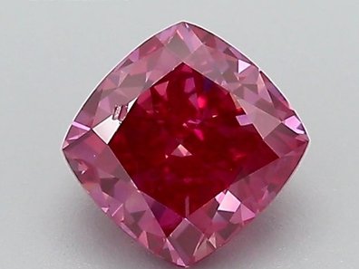 1.01 Ct. Fancy Red Cushion Lab-Grown Diamond