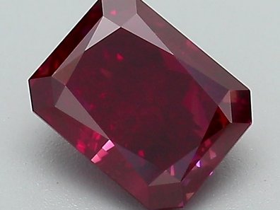 Radiant 1.13 Ct. Fancy Purplish Red VVS1 Lab-Grown Diamond