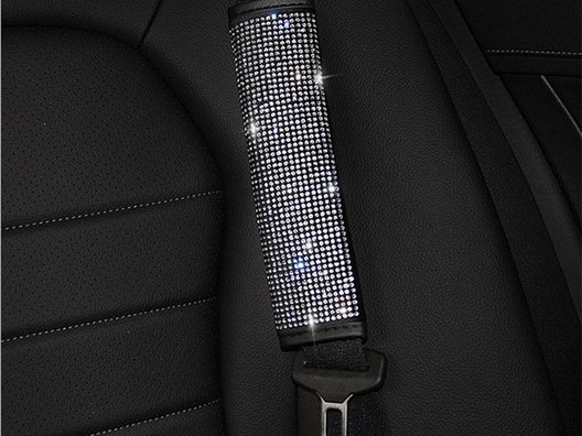 Decorated Seat Belt Cover