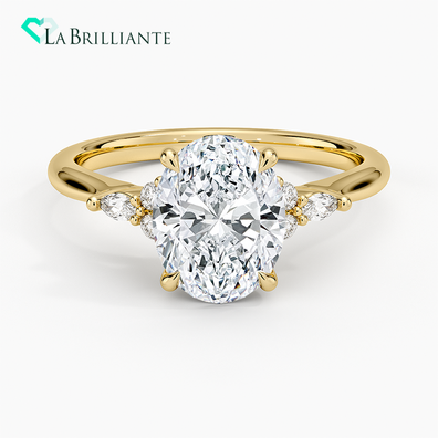 Nadia Perfect Fit Diamond Ring in 18K Yellow Gold