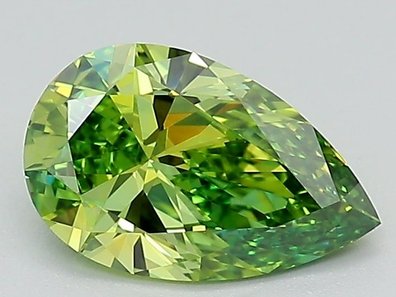 1.09 Ct. Fancy Vivid Green Lab-Grown Diamond