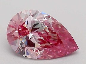 1.05 Ct. Fancy Intense Pinkish Purple Pear Lab-Grown Diamond
