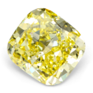 Yellow Round Lab grown Diamond