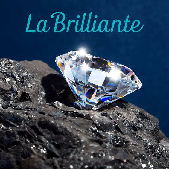 Image: Lab Grown Diamond in a Diamond Mine