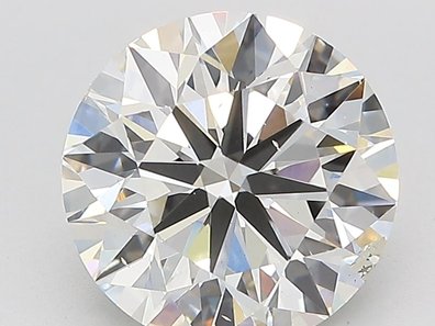3.02 Carat SI1 Round Lab-Grown Diamond