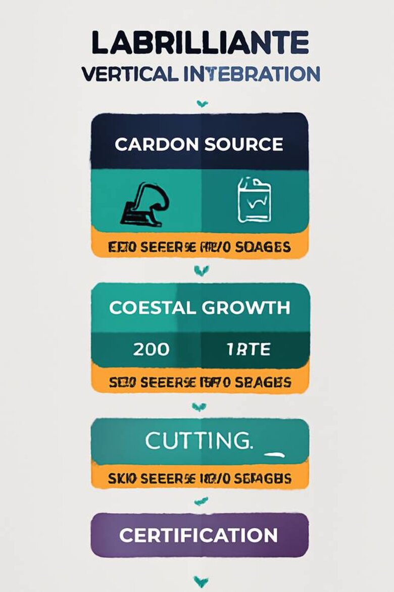 Image: Vertical integration diagram showing Labrilliante