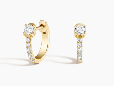 Taylor Lab Diamond Huggie Earrings (13 ct. tw.) in 14K Yellow Gold