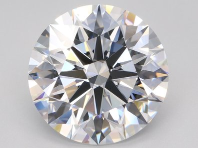 5.53 Carat VVS2 Round Lab-Grown Diamond