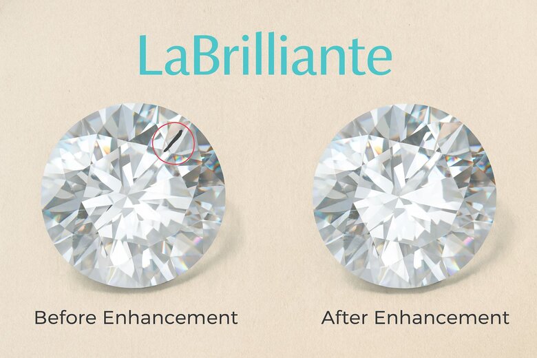 Image: Diamond after Clarity Enhancement