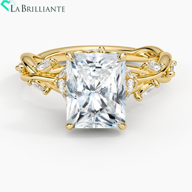 Secret Garden Diamond Ring (1_2 ct. tw.) in 18K Yellow Gold