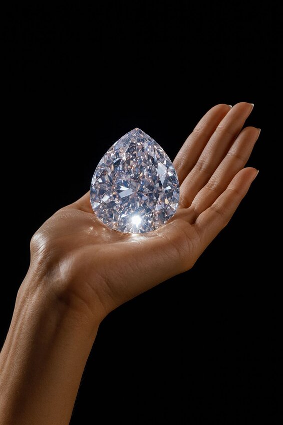 Image: Massive 155-Carat Lab Diamond