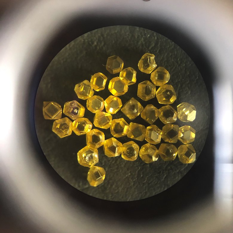 Seeds of lab-grown diamonds