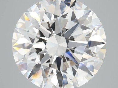 6.54 Carat VS2 Round Lab-Grown Diamond