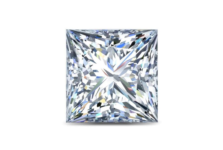 Princess lab grown diamond