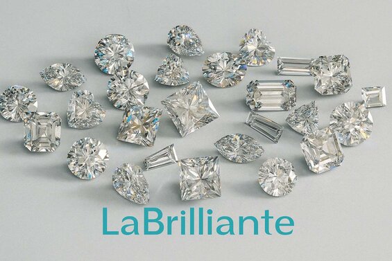 Image: Diamond Culet Comparison in different lab grown diamond shapes