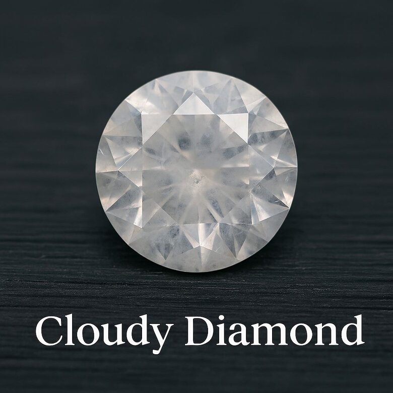Image: A cloudy diamond
