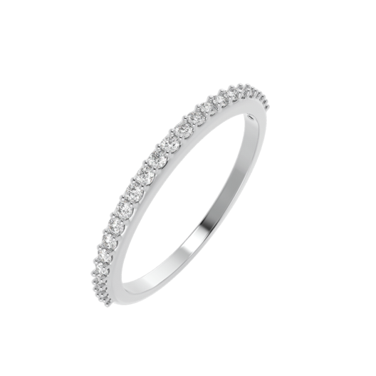 Ring set with lab-created diamonds