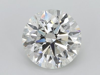 5.00 Carat SI1 Round Lab-Grown Diamond