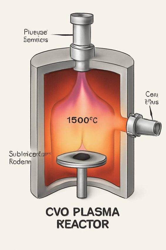 Image: CVD Plasma Reactor Chamber Cross-Section Diagram - Visualizes the precise 1500°C controlled environment where diamonds grow atom by atom, making the complex technology understandable