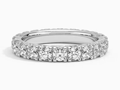 Ellora Lab Diamond Eternity Ring (1 3/4 ct. tw.) in 14K White Gold