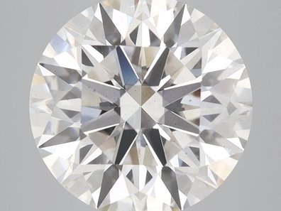 6.57 Carat VS2 Round Lab-Grown Diamond