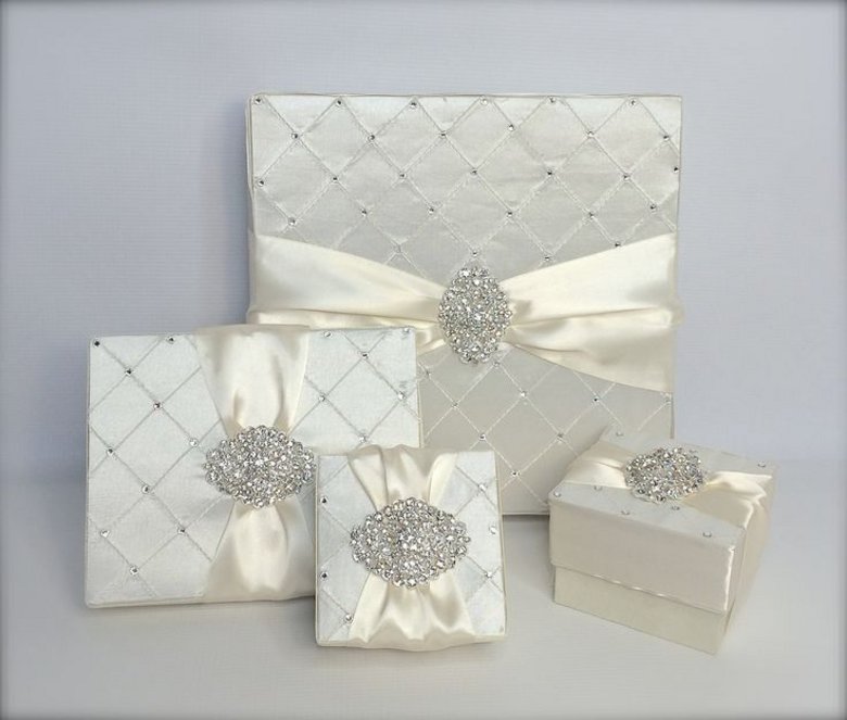 Gift Box with Diamond Embellishments