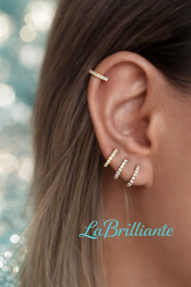 Lab-Grown Diamond Huggie Earrings Comparison Grid - Shows multiple styles, sizes, and metal colors with transparent pricing breakdowns demonstrating manufacturer-direct savings versus traditional retail markups