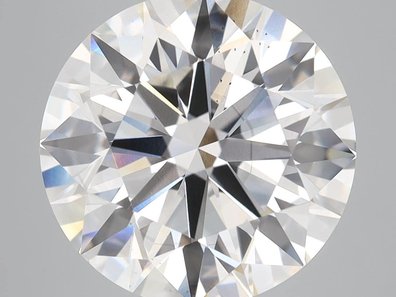 6.53 Carat VS2 Round Lab-Grown Diamond