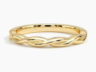 Twisted Vine Ring in 18K Yellow Gold