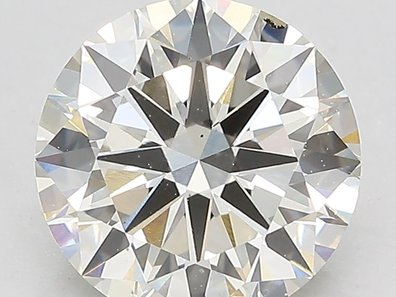 3.01 Carat SI1 Round Lab-Grown Diamond