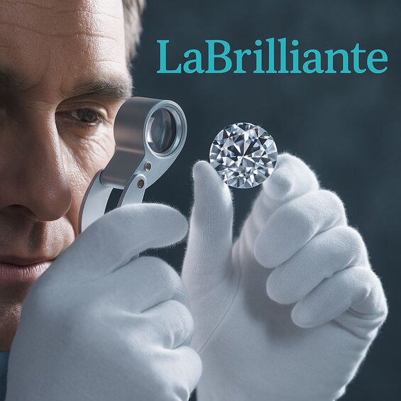 Image: Showroom Retailer displays showing certification details, pricing transparency, and quality inspection tools