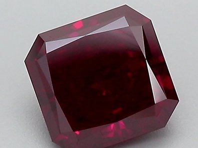 1.07 Ct. Fancy Red Radiant Lab-Grown Diamond