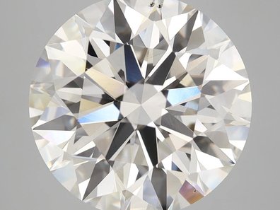 6.54 Carat VS2 Round Lab-Grown Diamond
