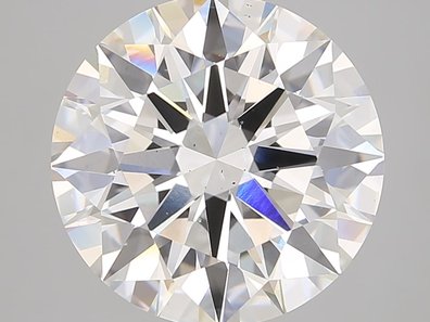 7.50 Carat VS2 Round Lab-Grown Diamond