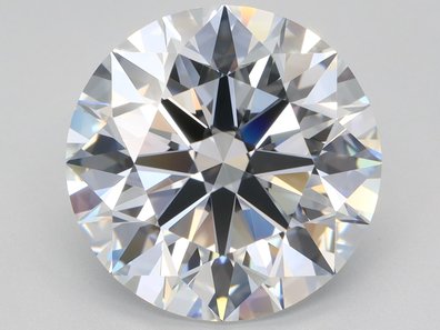4.460 Carat VVS2 Round Lab-Grown Diamond