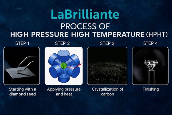 Image: HPHT Press for Diamonds